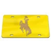Wyoming Cowboys Crystal Mirror License Plate -Sportswear Discount Store 03307117