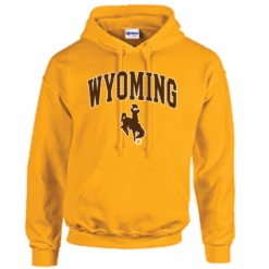 Wyoming Cowboys Traditional Hoodie – Gold