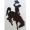 Wyoming Cowboys 6″ Bucking Horse Decal – Brown -Sportswear Discount Store 28009 1