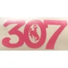 Wyoming Cowboys 307 6″ Wide Decal – Pink -Sportswear Discount Store 32340