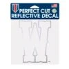 Wyoming Cowboys Reflective “W” Decal -Sportswear Discount Store 34845
