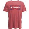 Wyoming State Flag 1886 S/S Tee – Red -Sportswear Discount Store 387420 1083 CHILI