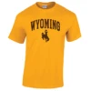 Wyoming Cowboys Traditional Tee – Gold -Sportswear Discount Store 4