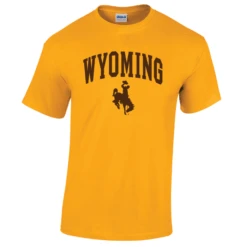 Wyoming Cowboys Traditional Tee – Gold