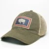 Wyoming State Flag Trucker Hat – Grey -Sportswear Discount Store 507216