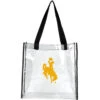 Wyoming Cowboys Clear Stadium Tote – Gold -Sportswear Discount Store 51770