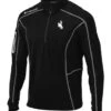 Wyoming Cowboys Omni-Wick Shotgun ¼ Zip Pullover – Black -Sportswear Discount Store 536671