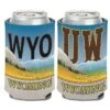 Wyoming Cowboys License Plate Can Cooler -Sportswear Discount Store 55256