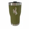Wyoming Cowboys 20oz 2in1 Insulated Tumbler – Green -Sportswear Discount Store 554841