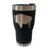 Wyoming State Flag 20oz 2in1 Insulated Tumbler – Black -Sportswear Discount Store 555001