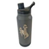 Wyoming Cowboys 34oz Mag Bottle – Grey -Sportswear Discount Store 555021