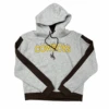 Wyoming Cowboys Women’s Stripe Hood – Grey/Brown
