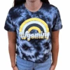 Wyoming Cowboys Tie Dye Rainbow S/S Tee – Black/Grey -Sportswear Discount Store 58794