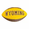 Wyoming Cowboys Mini Rubber Football – Brown/Gold -Sportswear Discount Store 60195