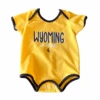 Wyoming Cowboys Infant Onesie – Gold