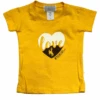 Wyoming Cowboys Love Wyoming Toddler S/S Tee- Gold