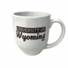 Wyoming Cowboys 16oz Bistro Mug – White -Sportswear Discount Store 61041