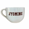 Wyoming Cowboys Ceramic Cappuccino Mug – White -Sportswear Discount Store 61359