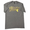 Wyoming Cowboys Retro Tail S/S Tee – Grey Frost