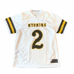 Wyoming Cowboys Swen #2 Football Jersey – White