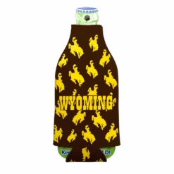 Wyoming Cowboys Bottle Wrap – Brown/Gold