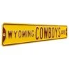 Wyoming Cowboys Avenue Sign – Gold -Sportswear Discount Store 672090702609SSA 1024x1024