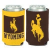 Wyoming Cowboys State Can Cooler – Brown/Gold -Sportswear Discount Store 89392119