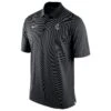 Nike Wyoming Cowboys Stadium Stripe Polo – Black