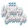 Wyoming Cowboys Good Vibes Sticker -Sportswear Discount Store BK69D STICKER