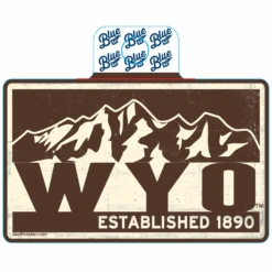 Wyoming WYO Established Decal