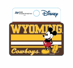 Wyoming Cowboys Mickey Mouse Decal