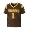 Wyoming Cowboys Toddler Football Jersey – Brown -Sportswear Discount Store COJF80298 WYOM MF