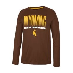 Wyoming Cowboys Takagi L/S Tee – Brown
