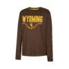 Wyoming Cowboys Youth Fahoo L/S Tee – Brown -Sportswear Discount Store COTL40716S WYOM 001 MF