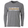 Wyoming Cowboys Tri-Blend L/S Tee – Grey -Sportswear Discount Store PO Ouray111521 SO SO 299964 LINE 1 Image 1