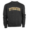 Wyoming Cowboys Garment Washed Crewneck Sweatshirt – Charcoal -Sportswear Discount Store PO Ouray111521 SO SO 299964 LINE 4 Image 1
