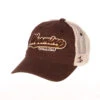 Wyoming Cowboys University Script Hat – Brown/White -Sportswear Discount Store WYOUNV0110 30 Left scaled 1