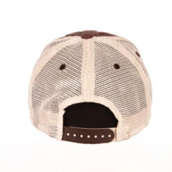 Wyoming Cowboys University Script Hat – Brown/White -Sportswear Discount Store WYOUNV0110 Straight Back scaled 1