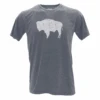 Wyoming Buffalo Burnout S/S Tee – Navy