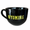 Wyoming Cowboys Ceramic Cappuccino Mug – Black -Sportswear Discount Store Wyoming Cowboys Ceramic Cappuccino Mug Black