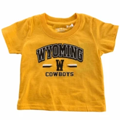 Wyoming Cowboys Infant Toni S/S Tee – Gold