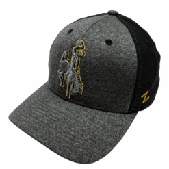 Wyoming Cowboys Squabble FlexFit Hat – Grey/Black