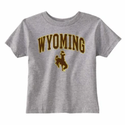 Wyoming Cowboys Infant Traditional Tee – Grey
