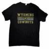 Wyoming Cowboys Weathered S/S Tee – Black -Sportswear Discount Store Wyoming Cowboys Weathered SS Tee Black