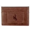 Wyoming Cowboys Leather Card Wallet – Tan -Sportswear Discount Store WyomingUof 712LTN 1901432