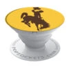 Wyoming Cowboys PopSocket – Gold -Sportswear Discount Store WyomingUof POPSC 1902124 2