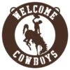 Wyoming Cowboys Metal Welcome Sign -Sportswear Discount Store ac37a66fcef614e3 largethumb