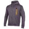 UA Wyoming Cowboys All Day Full Zip Hood – Carbon Heather