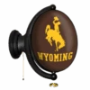 Wyoming Cowboys Oval Rotating Light – Brown -Sportswear Discount Store image001