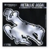 Wyoming Cowboys Metallic Decal -Sportswear Discount Store s47978